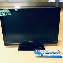 ②2037番 SHARP✨液晶テレビ✨LC-22K5‼️