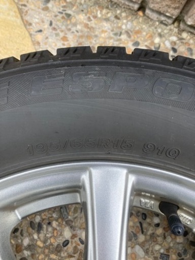 スタッドレス（アルミ）195/65R15、アイスエスポルテ
