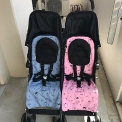 双子用ベビーカー　マクラーレン　ツイントライアンフ