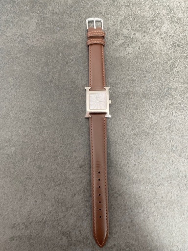 HERMES 時計　HH1.210 定番　ベルト美品