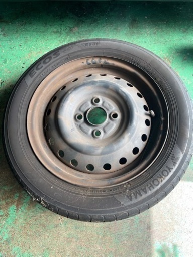 タイヤ　ホイル付　4本セット　YOKOHAMA  ECOS 155/65R14