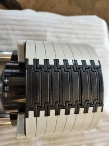レビュー動画あります！新品,2個,発送可)2kg刻,可変式ダンベル 32kg