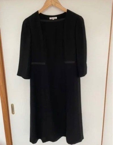 【喪服】ロングカーディガン スカート