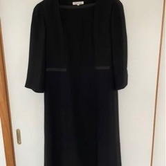 【喪服】ロングカーディガン スカートの画像