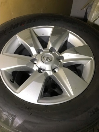 150プラド後期 新車外し 17インチタイヤホイールセット 商談中
