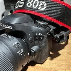 Canon EOS 80D(W) EF-S18-135 IS USM 6点セットの画像
