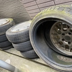 廃タイヤ　大阪　堺市　引き取りの画像