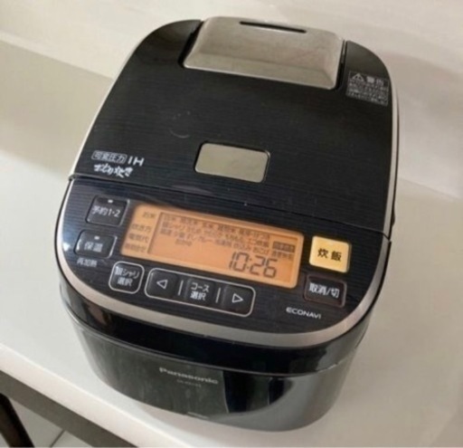 Panasonic 可変圧力IHジャー 炊飯器   リサイクルショップ宮崎屋住吉店22.8.16F