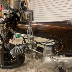 【取引中】ホンダ　ダックス　DAX ST50 カスタム　チョッパー　【カブ　モンキー　シャリー　ジャズ】の画像