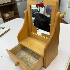 【リサイクルショップどりーむ鹿大前店】No.2088　化粧台　超ミニ化粧台　アンティーク　可愛いサイズ　( *´艸｀)の画像