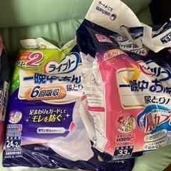 介護紙パンツ、尿取パッドの画像