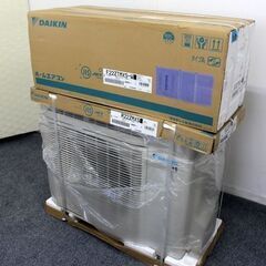 新品未開封品 DAIKIN/ダイキン ルームエアコン MXシリーズ 6畳用 2.2kw 100V F22ZTMXS-W 家電 店頭引取歓迎 R6250)
