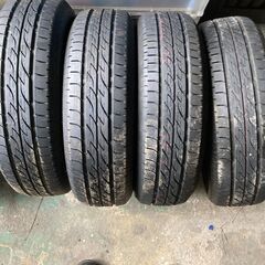 ☆無料☆地元のみ発送不可☆BS　NEXTRY　155/65R13☆中古品４本セット☆の画像