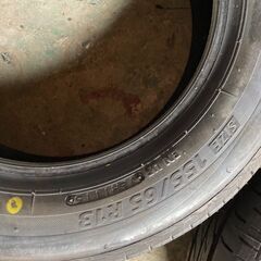 ☆無料☆地元のみ発送不可☆BS　NEXTRY　155/65R13☆中古品４本セット☆の画像