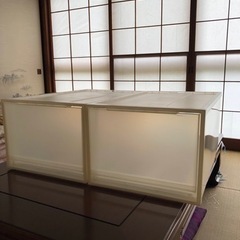 【お渡し先確定】【お譲りします】押し入れ収納　衣装ケースの画像