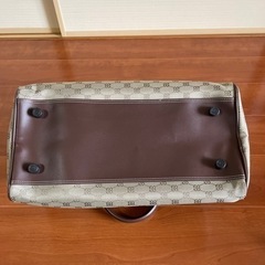 ボストンバッグ　布の画像