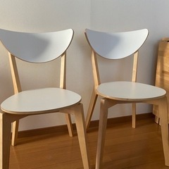 IKEA ダイニングテーブル椅子2脚セット NORDEN ・ NORDMYRA