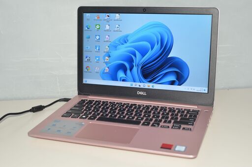 中古軽量ノートPC 最新Windows11+office 爆速SSD256GB DELL Inspiron 5370 高性能第八世代i7/メモリ8GB/13.3インチ/無線内蔵/WEBカメラ搭載