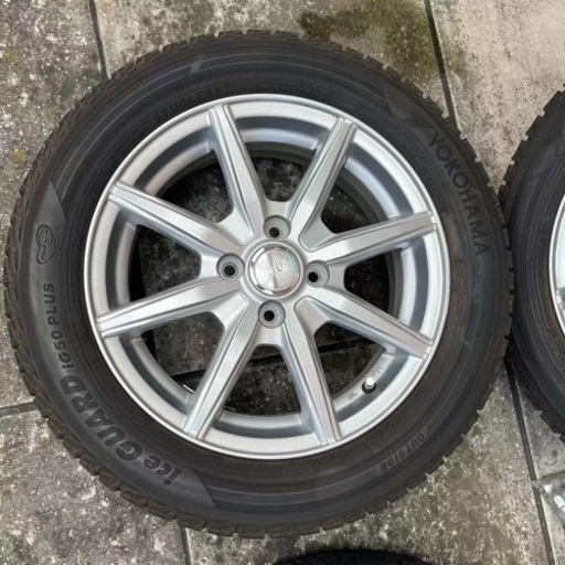 フィットアルミホイール15インチタイヤセット185/60R15
