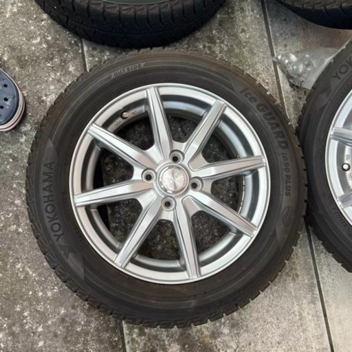 フィットアルミホイール15インチタイヤセット185/60R15