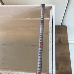 りんごの箱　ペイント済みの画像