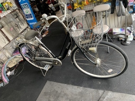 27インチ　オートライト　整備済み中古自転車　草加市