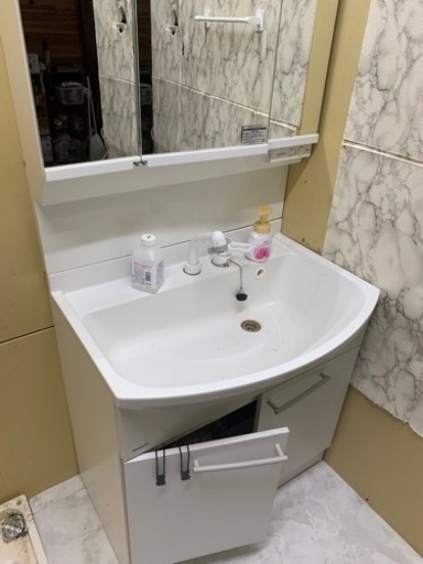 早期取引歓迎。美品パナソニック 洗面化粧台