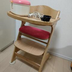ベビーチェア　おしりふきウォーマーの画像