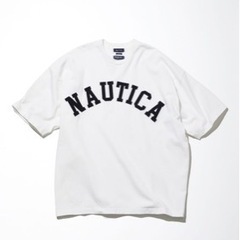 NAUTICA/ノーティカ “TOO HEAVY” Arch Logo S/S Tee/刺繍の画像