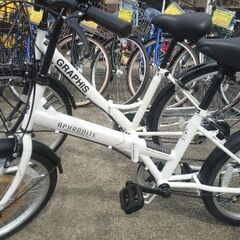 未使用品20インチ折りたたみ自転車