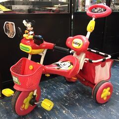 ディズニー　ミッキーマウス　三輪車