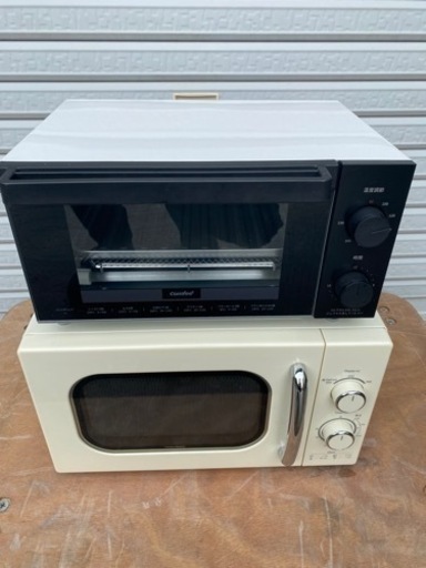 【美品】 電子レンジ　トースター　セット売り　2021年製　¥4980 小倉南区