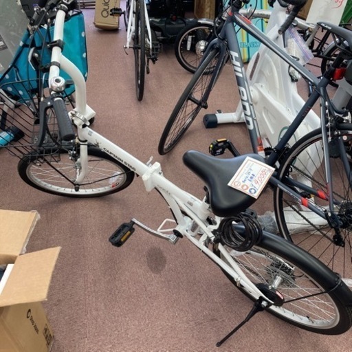 キャプテンスタッグ　折り畳み自転車