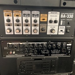 電池駆動マルチアンプRoland BA-330の画像
