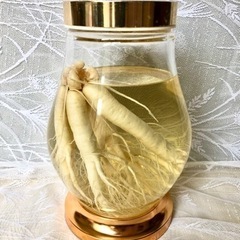 ①高麗人参酒 朝鮮人参酒 古酒 保管品 30年以上