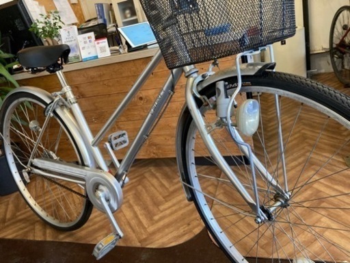 【27インチ】自転車　シルバー