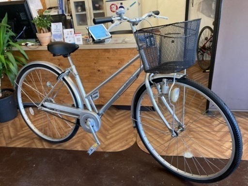 【27インチ】自転車　シルバー