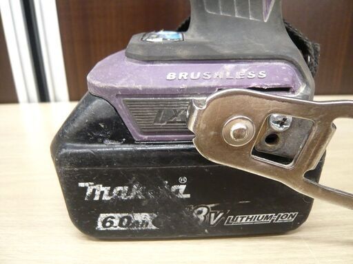 マキタ インパクトドライバー TD172D バッテリー付き パープル BL1860B 中古 Makita 苫小牧西店