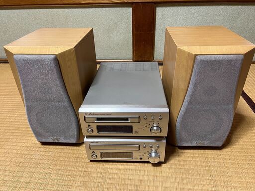 DENON　ミニコンポ（MD\u0026CD）