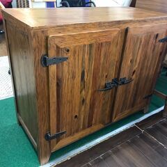 【愛品館八千代店】アンティーク調　キャビネット