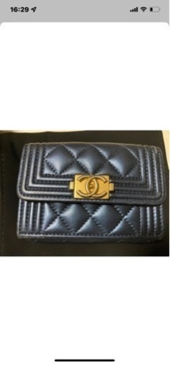 CHANEL 三つ折り財布　ボーイシャネル