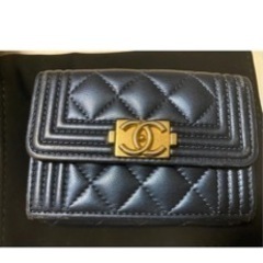 CHANEL 三つ折り財布　ボーイシャネル 