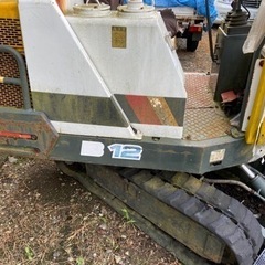 値下☆ヤンマーB12  バックホー　ジャンク扱いの画像