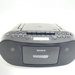 【レガストック川崎本店】ソニー CDラジオカセットコーダー　ブラック  CFD-S51/B の画像