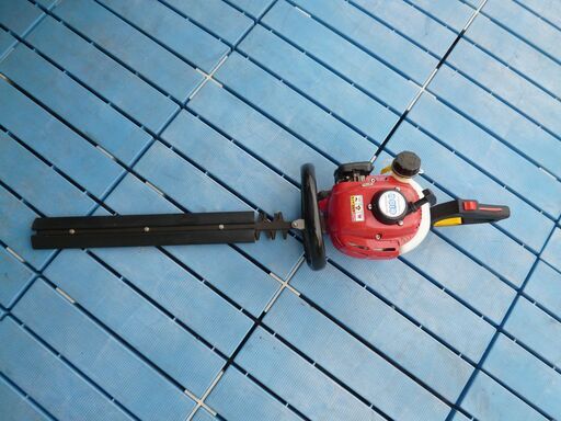 丸山　エンジンヘッジトリマ/BHT600DR/中古品・本体のみ・※刃カバー欠品・グリップ自作・メンテナンス稼働品・現状