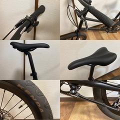 新品】RITEWAY ライトウェイ GLACIER L グレイシアエル 黒 ミニベロ