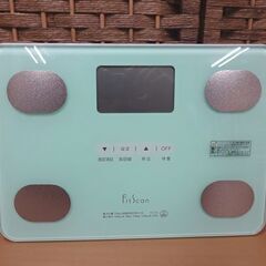 タニタ 体組成計 フィットスキャン FS-102 グリーン TANITA FitScan 体重計 体脂肪計 札幌市 白石区の画像