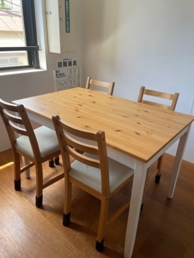 ikea ダイニングテーブル（現地引き取りのみ、要解体）
