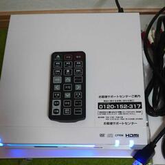 DVDプレーヤー HDMI対応 リモコン付きの画像