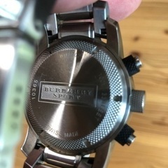 【取り引き終了】Burberry腕時計の画像